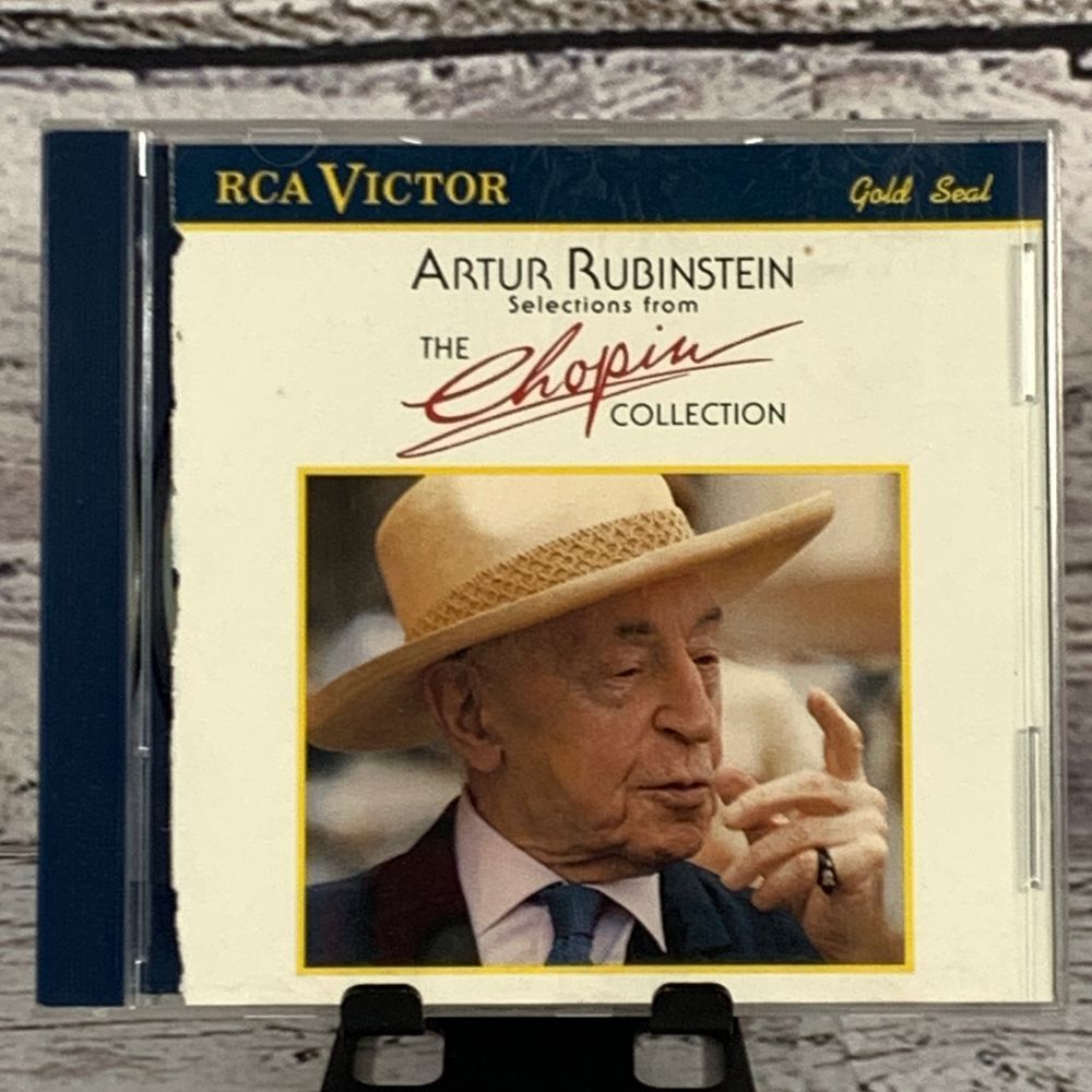Artur Rubinstein -‎ The Chopin Collection Classical Piano Music [CD 1988]